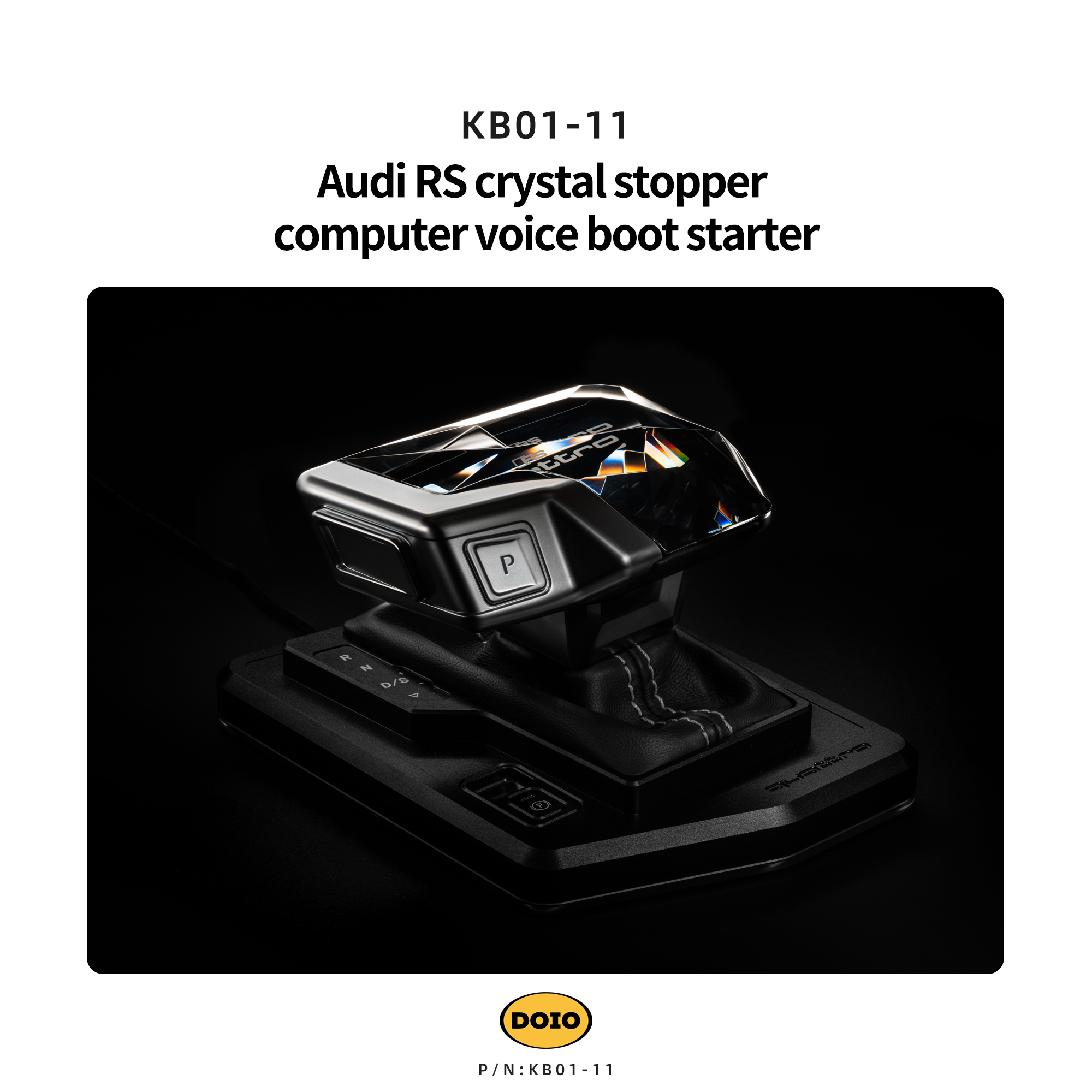 Audi RS crystal stopper comput
