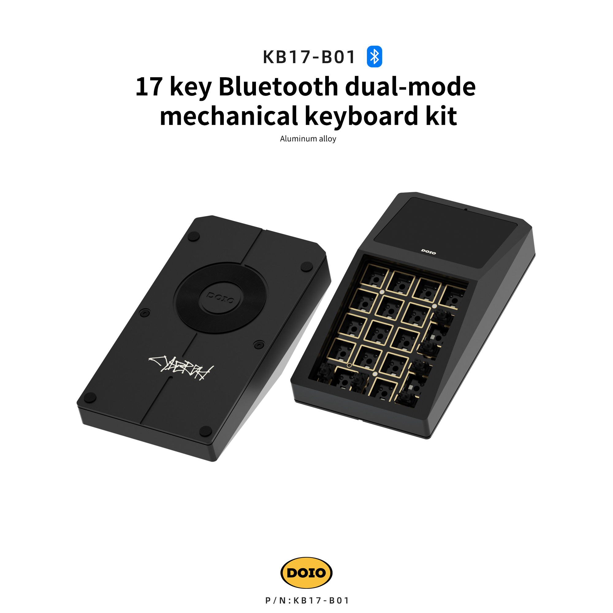 17 key Bluetooth dual-mode mechanical keyboard kit-