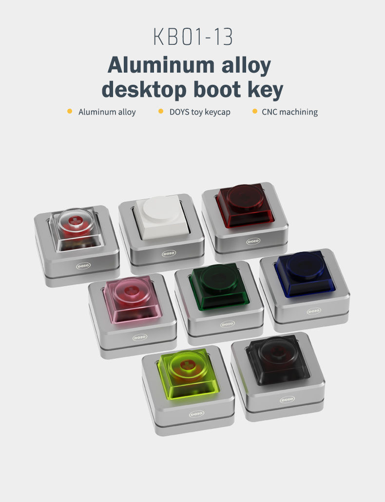 Aluminium alloy Desktop boot key KB01-13